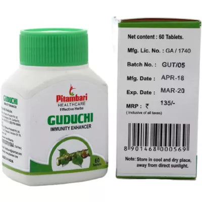 Pitambari Guduchi Immunity Booster Tablets