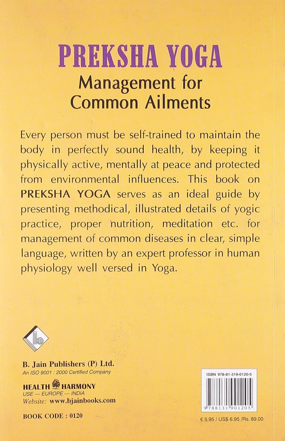 Preksha Yoga Management For Common Ailments