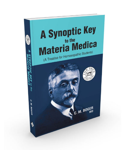 A Synoptic Key Of Materia Medica