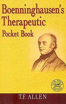 Boenninghausens Thera. Pocket Book