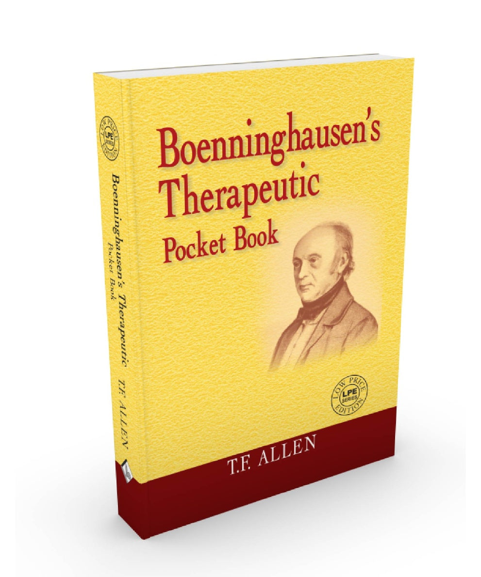 Boenninghausens Thera. Pocket Book