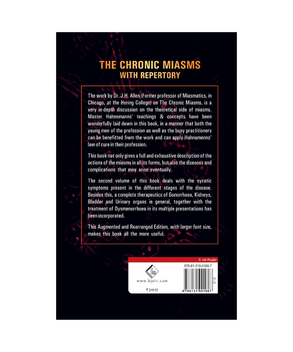 The Chronic Miasm With Repertory