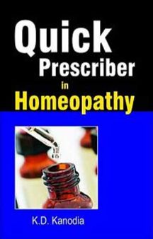 Quick Prescriber In Homoeopathy