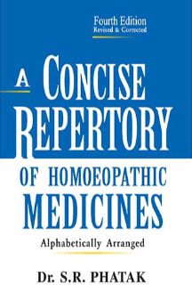 A Concise Repertory Of Homeopathic Medicines