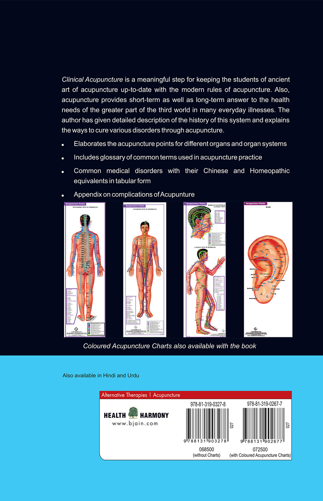 Clinical Acupuncture With Chart