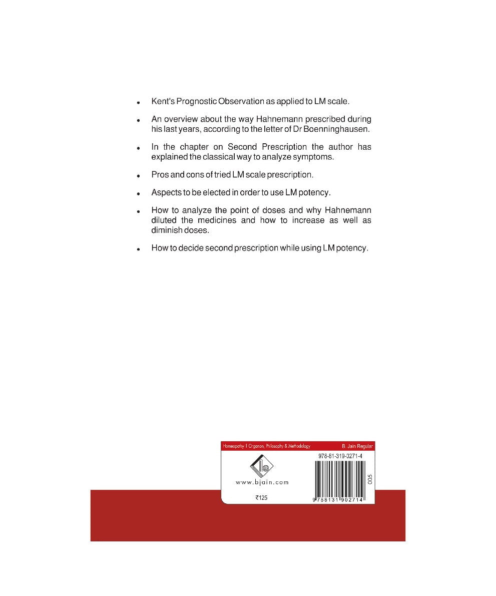 Lm Scale 50 Millesimal Potencies