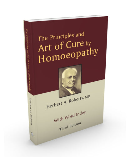 The Principles & Art Of Cure By Homoeopathy