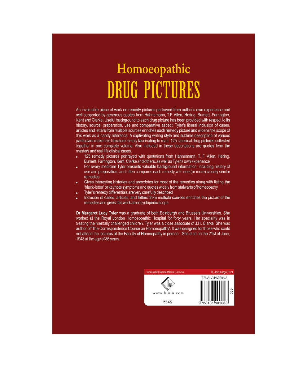 Homoeopathic Drug Pictures