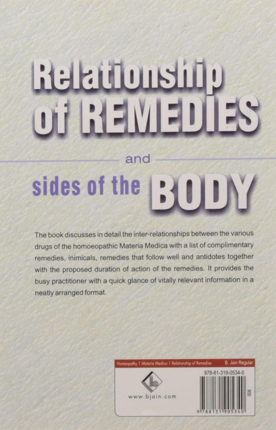 Relationship Of Remedies