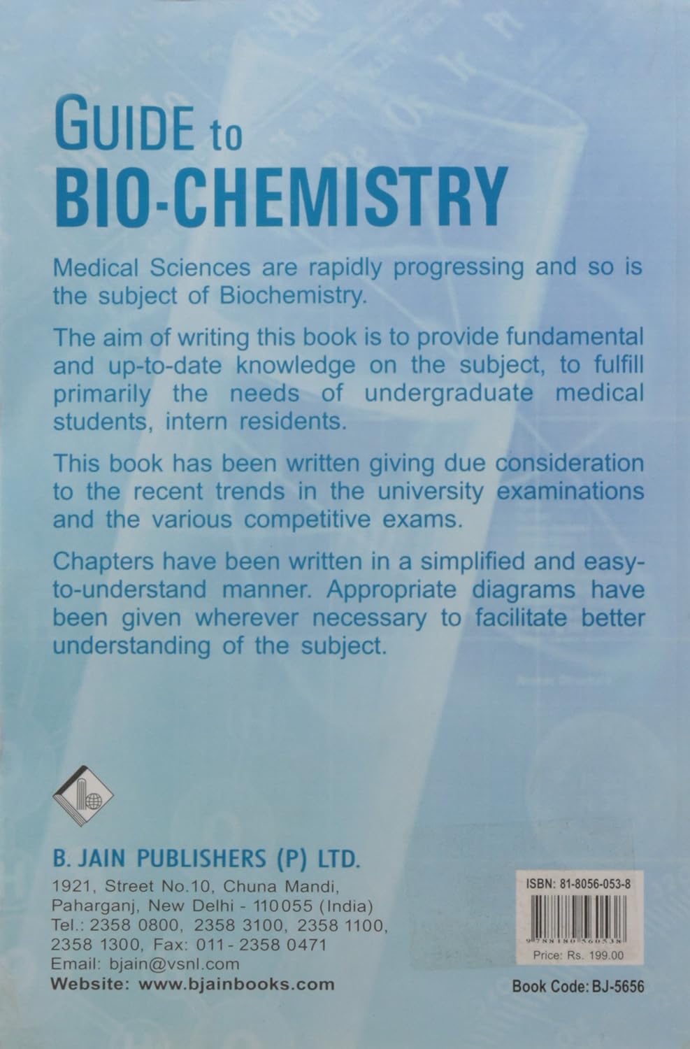 Guide To Bio-Chemistry