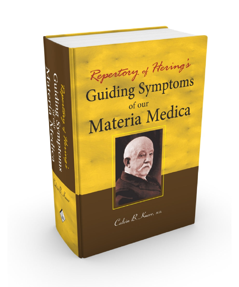 Repertory Of Hering'S Guiding Symptoms Of Our Meteria Medica-Agumented & Rev.Ed