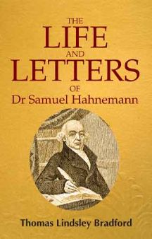 The Life And Letters Of Dr Samuel Hahnemann