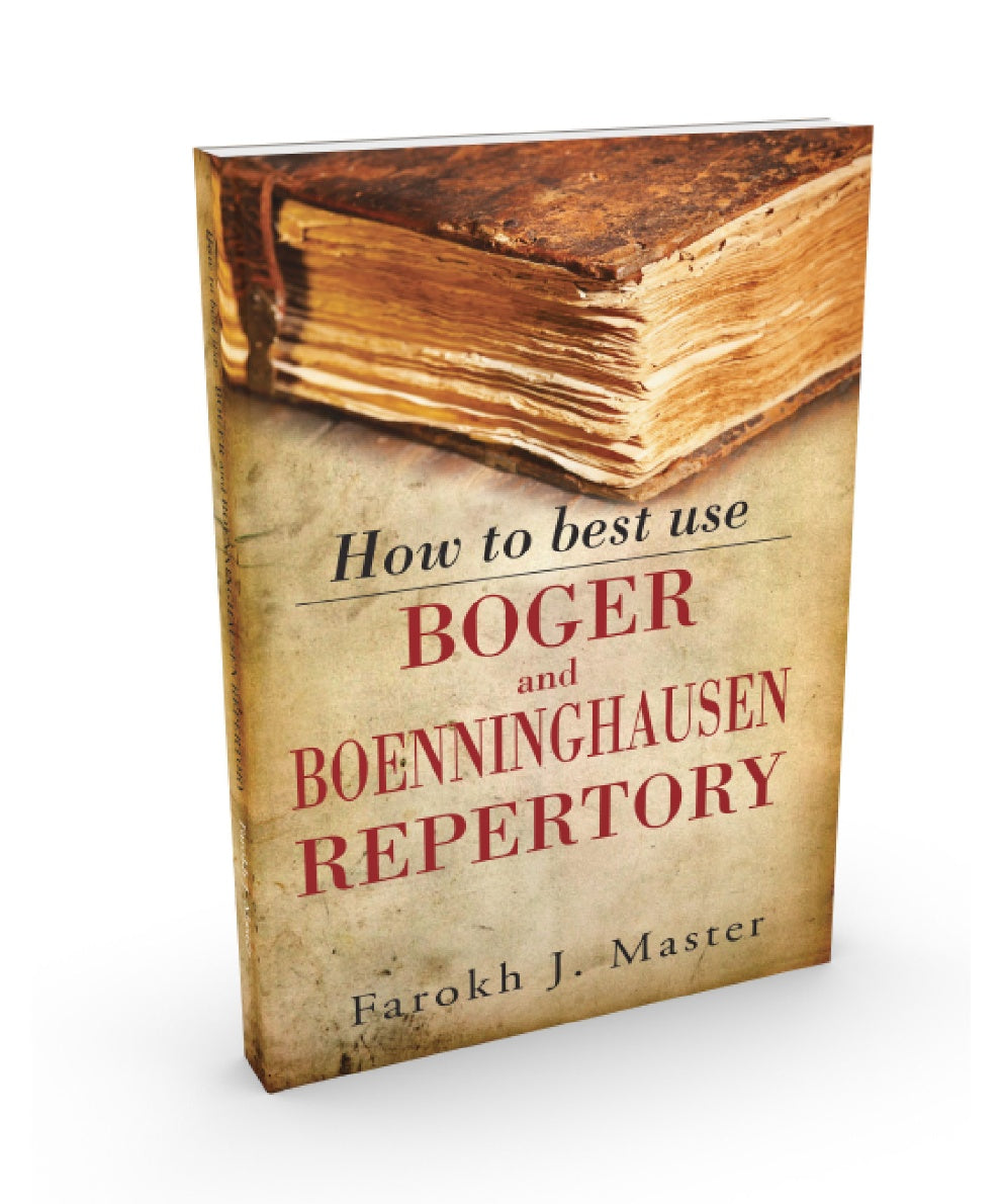 How To Best Use Boger & Boenninghausen Repertory