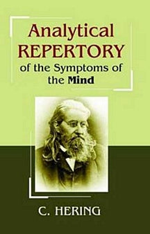 Analytical Repertory Of The Symptoms Of The Mind