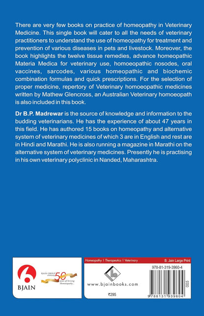 Materia Medica, Nosodes & Repertory Of Veterinary Homoeopathy