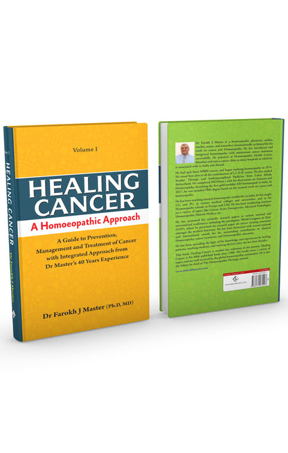 Healing Cancer: A Homoeopathic Approach Vol - I & II (2 Volume Set)