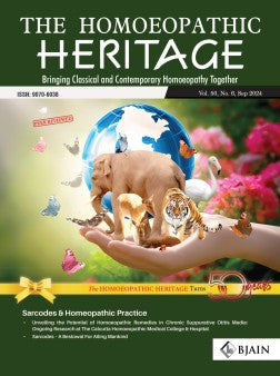 Homoeopathic Heritage September 2024