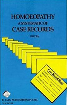 Homoeopathy: A Systematic Of Case Records