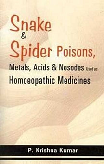 Talk On Snake & Spider Poisons, Metals, Acids & Nosodes Used As Homoeopathic Medicines