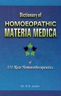 Dictionary Of Homoeopathic Materia Medica