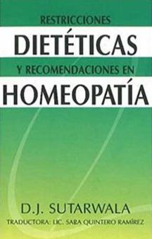 Restricciones Dieteticas Y Recomnda Ciones En Homeopatia