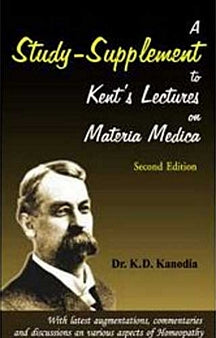 A Study Supplement To Kents Lectuers On Materia Medica