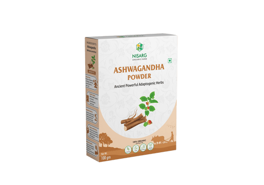 Nisarg Organic Farm Ashwagandha Powder