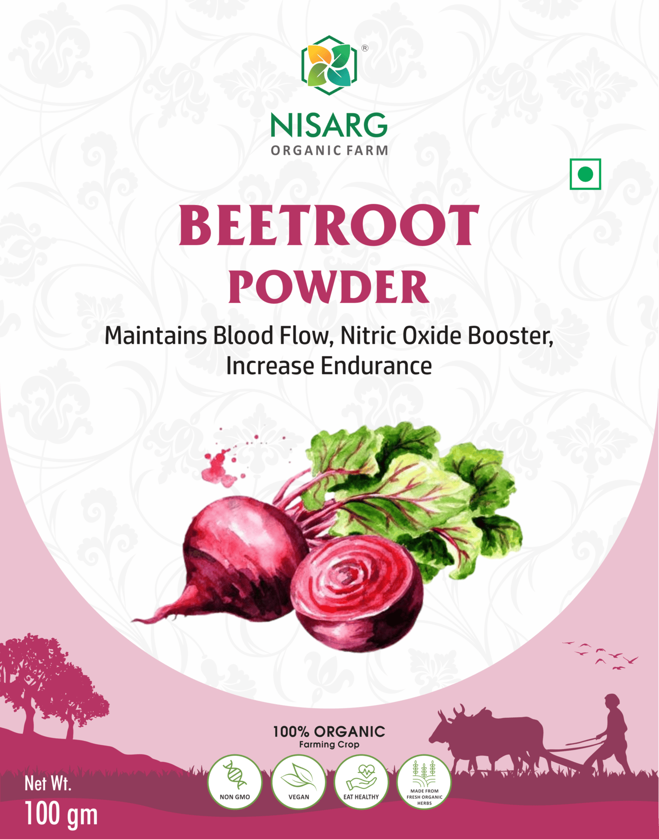 Nisarg Organic Farm Beetroot Powder