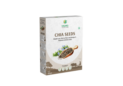 Nisarg Organic Farm Chia Seeds