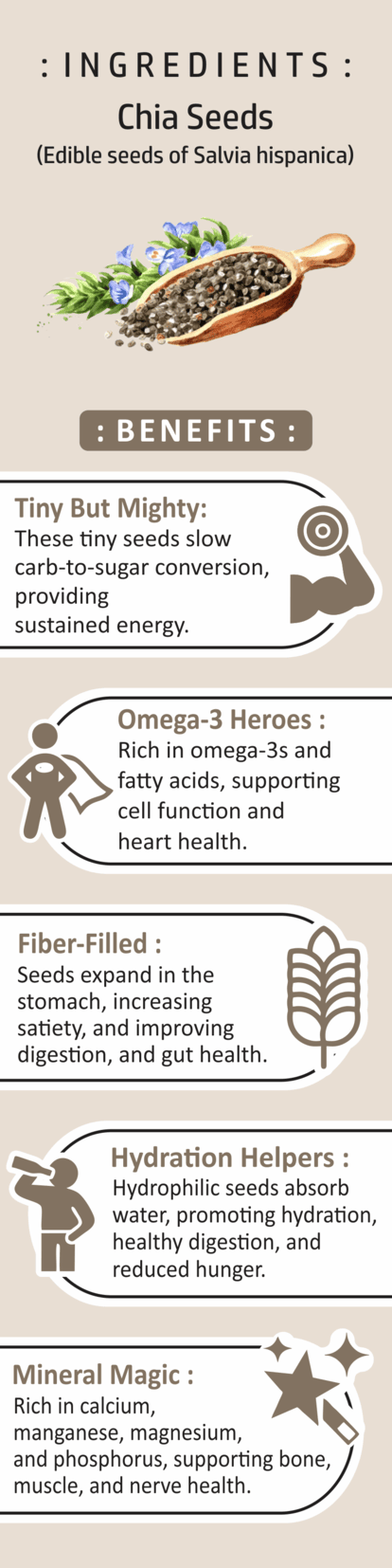 Nisarg Organic Farm Chia Seeds