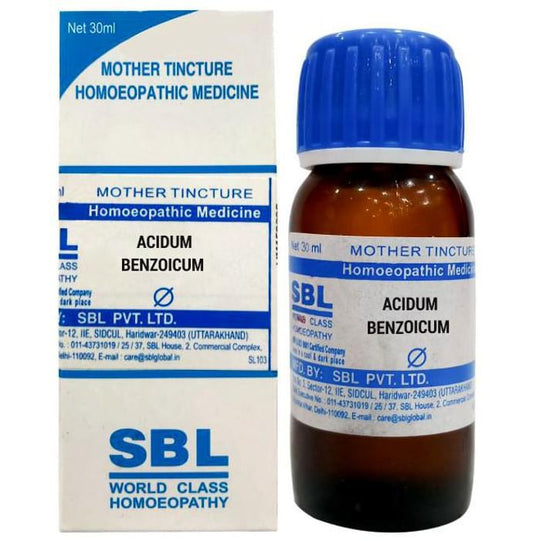 SBL Acidum Benzoicum Mother Tincture