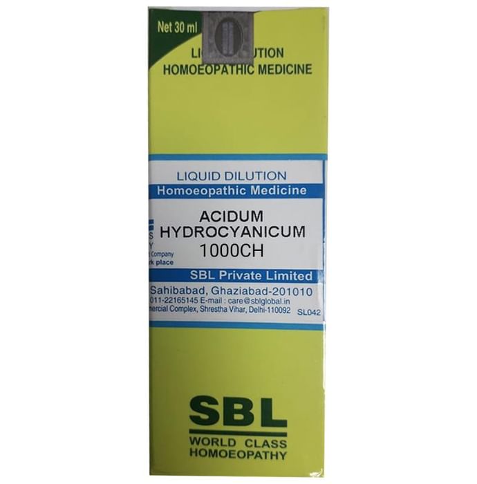 SBL Acidum Hydrocyanicum Dilution