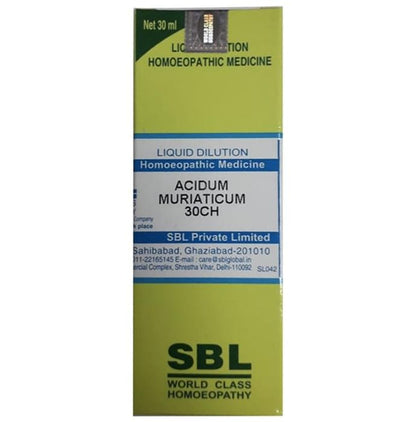 SBL Acidum Muriaticum Dilution