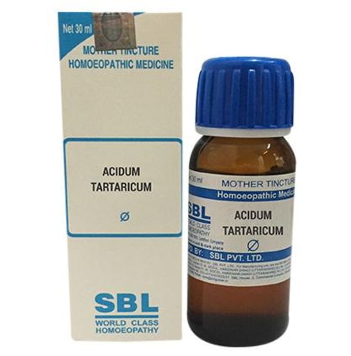 SBL Acidum Tartaricum Mother Tincture