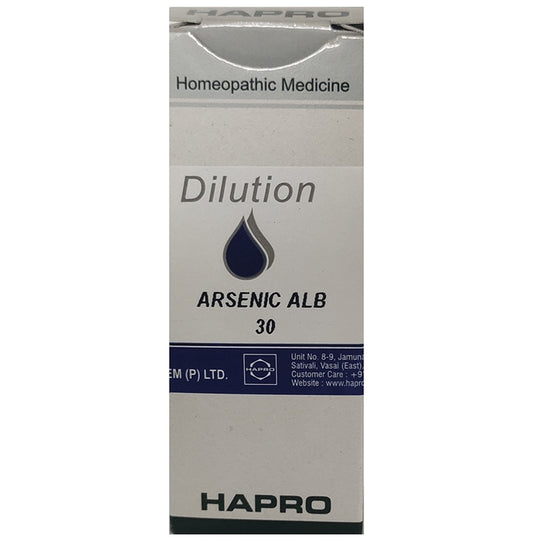 Hapro Arsenic Alb Dilution