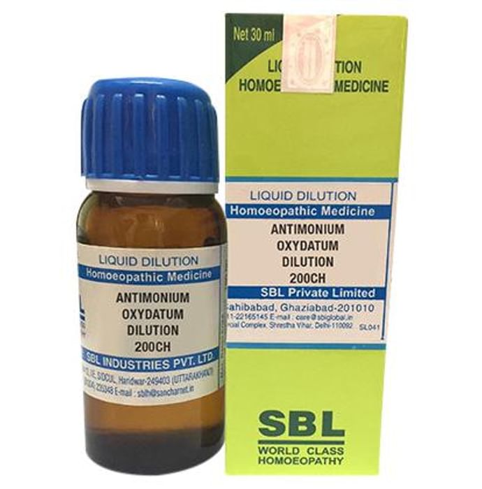 SBL Antimonium Oxydatum Dilution