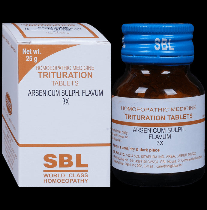 SBL Arsenicum Sulph Flavum Trituration Tablet