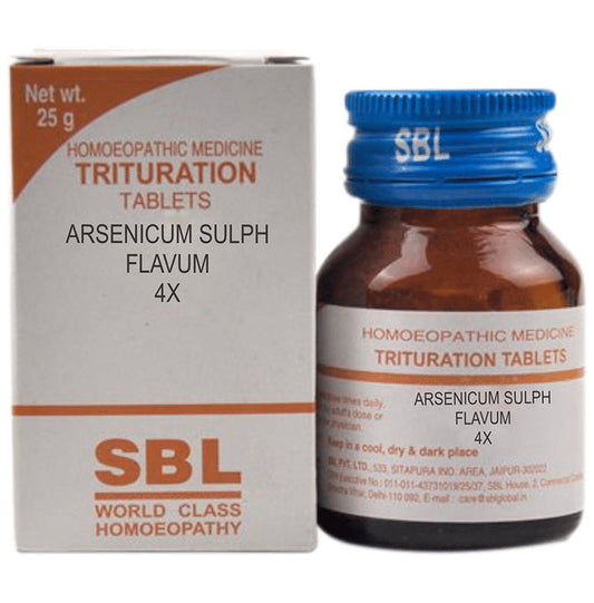 SBL Arsenicum Sulph Flavum Trituration Tablet