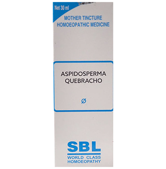 SBL Aspidosperma Quebracho Mother Tincture