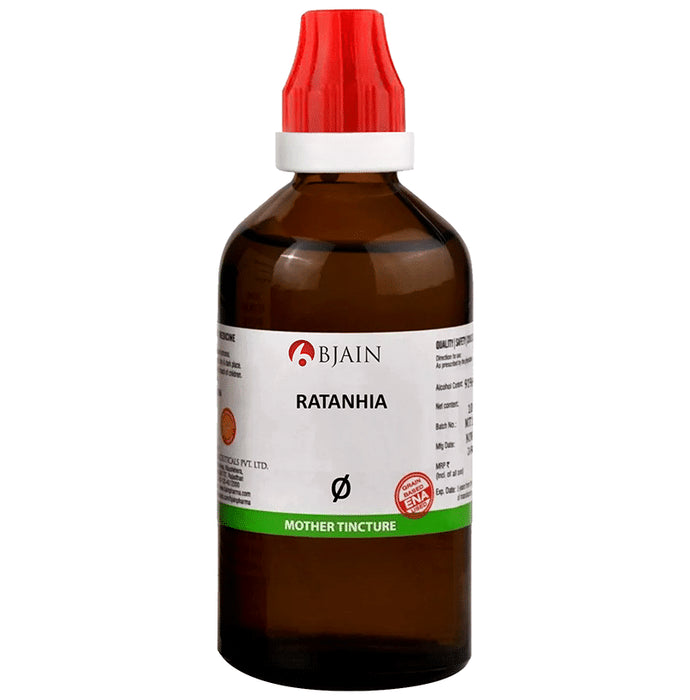 Bjain Ratanhia Mother Tincture