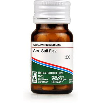 ADEL Ars Sulf Flav Trituration Tablet