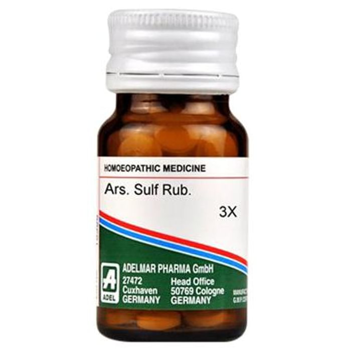 ADEL Ars. Sulf Rub. Trituration Tablet