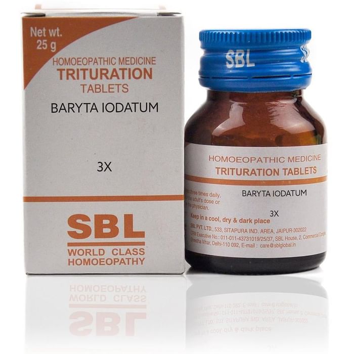 SBL Baryta Iodatum Trituration Tablet