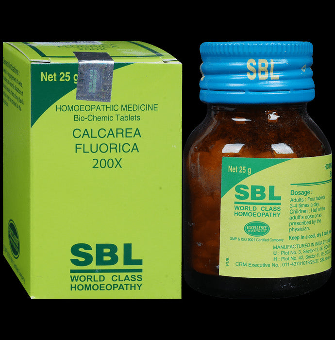 SBL Calcarea Fluorica Biochemic Tablet