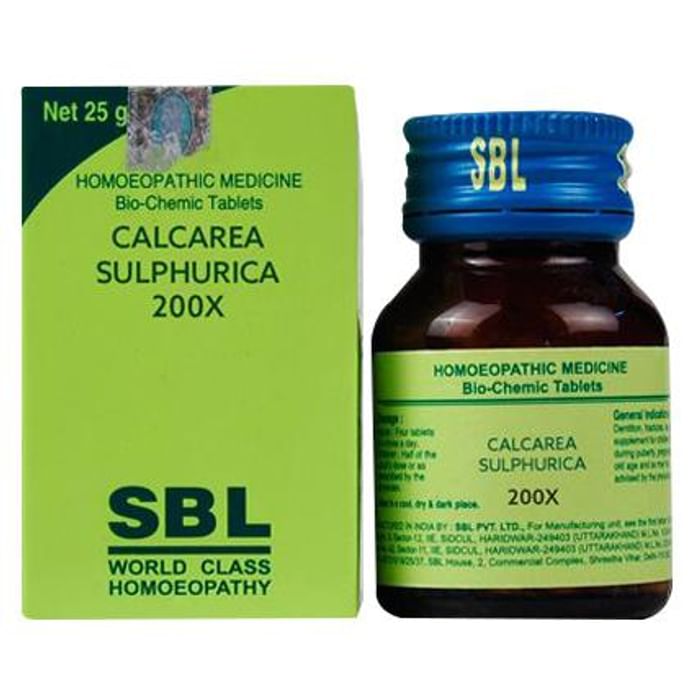 SBL Calcarea Sulphurica Biochemic Tablet