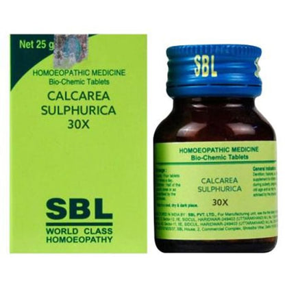 SBL Calcarea Sulphurica Biochemic Tablet