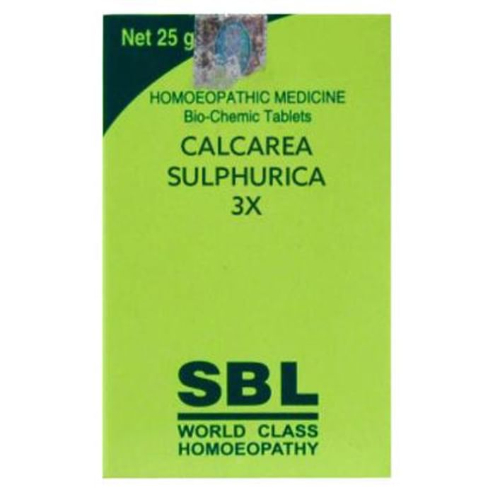 SBL Calcarea Sulphurica Biochemic Tablet