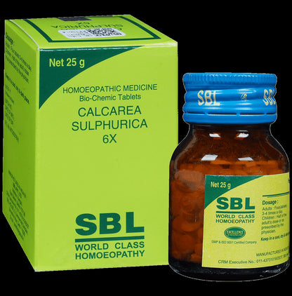 SBL Calcarea Sulphurica Biochemic Tablet