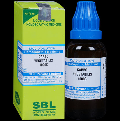 SBL Carbo Vegetabilis Dilution