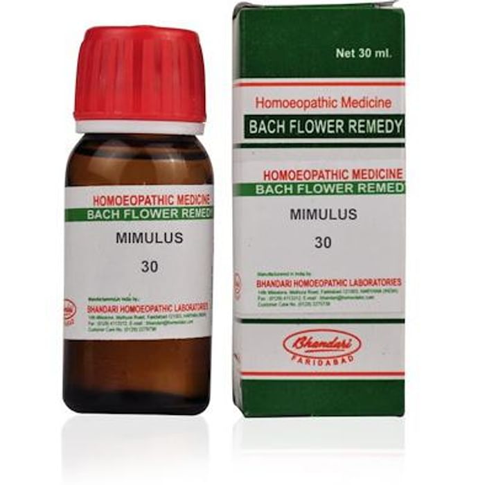 Bhandari Bach Flower Mimulus 30 Bach Flower